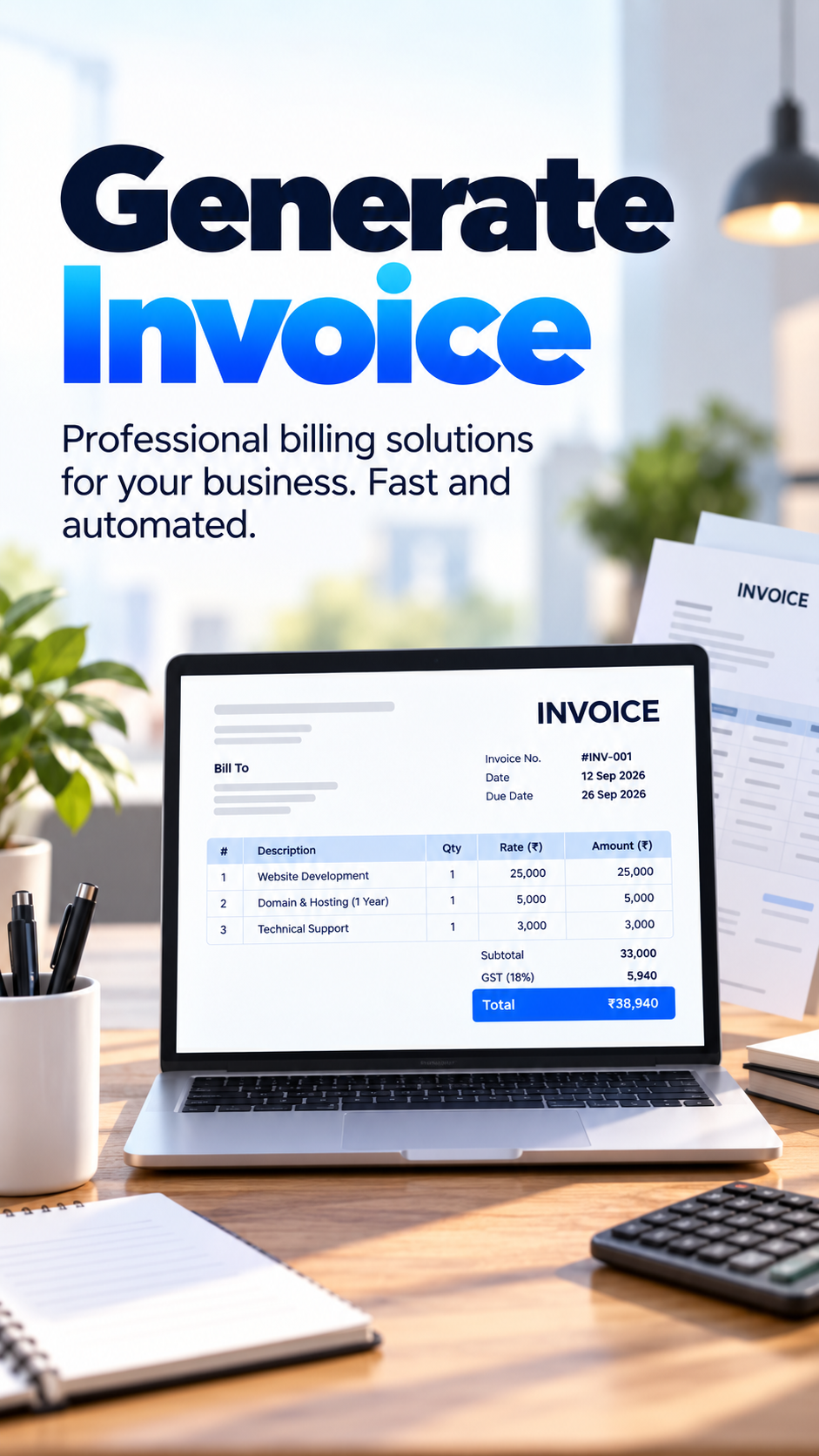 Generate Invoice